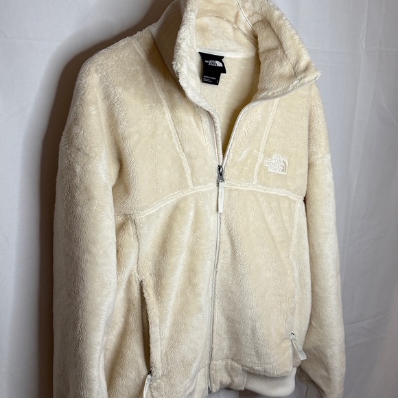 The North Face Women’s Osito Lux Jacket Teddy Fleece Full Zip Sweatshirt - Small - Picture 8 of 16
